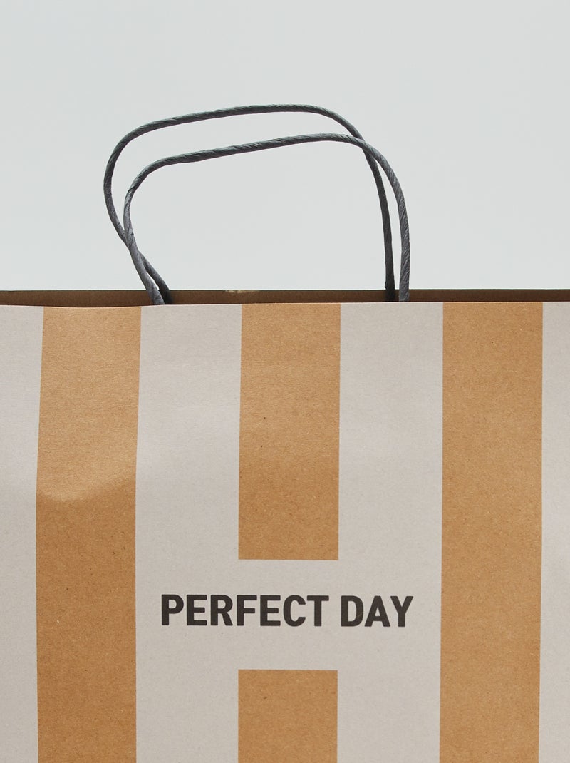 Bolsa de regalo BEIGE - Kiabi