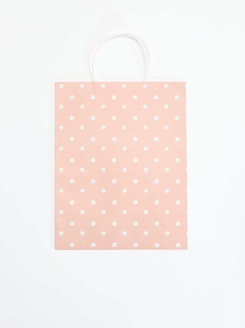 Bolsa de regalo 'corazón' Rosa - Kiabi