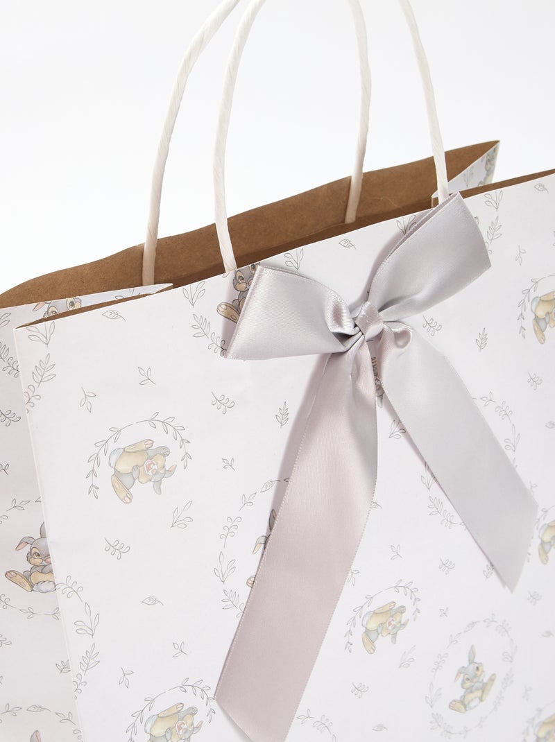 Bolsa de regalo de papel 'Panpan' Blanco - Kiabi