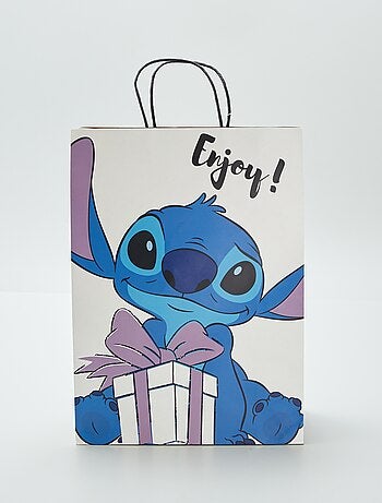 Bolsa de regalo de papel 'Stitch'