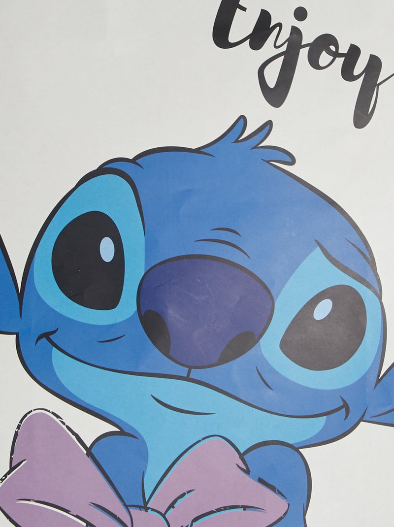 Bolsa de regalo de papel 'Stitch' AZUL - Kiabi