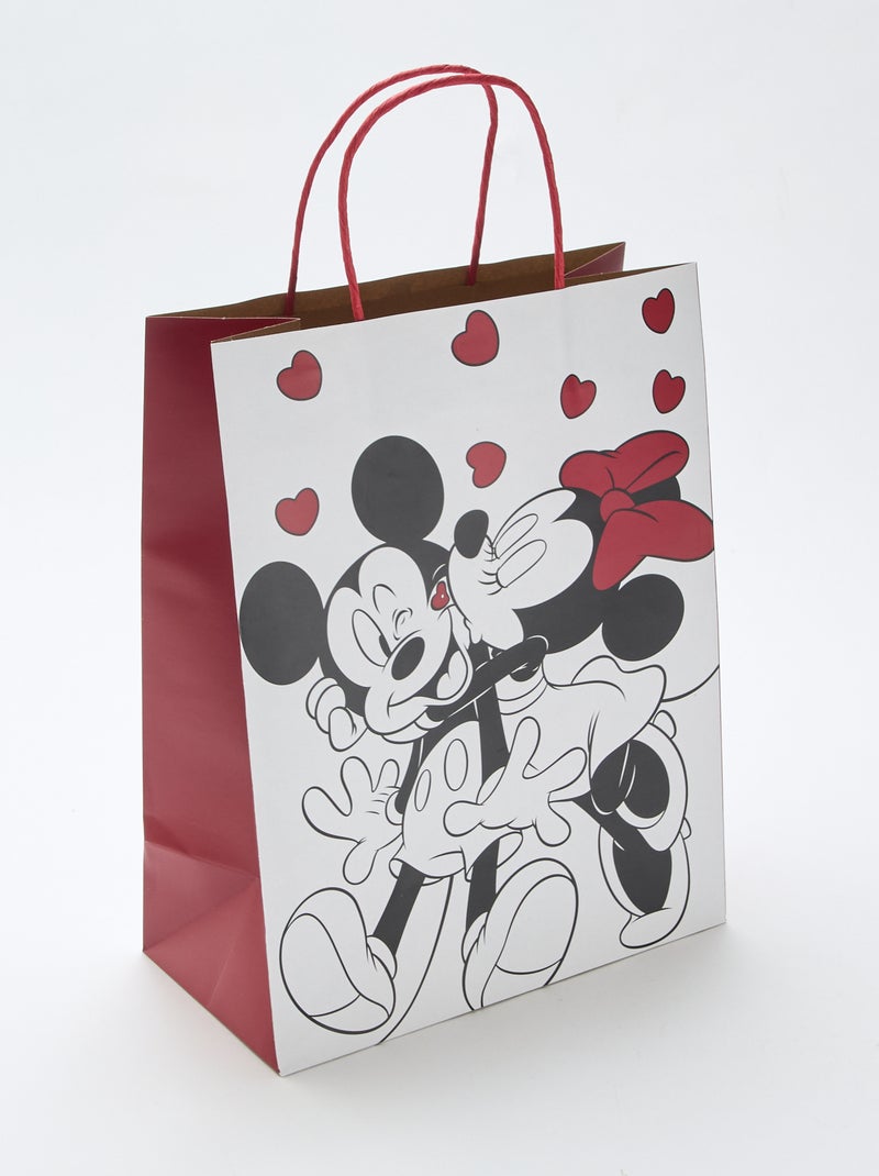 Bolsa de regalo de papel 'Stitch' Beige - Kiabi