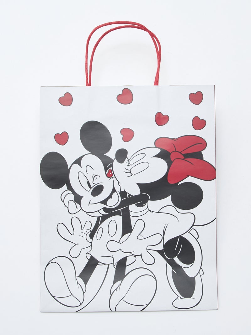 Bolsa de regalo de papel 'Stitch' Beige - Kiabi