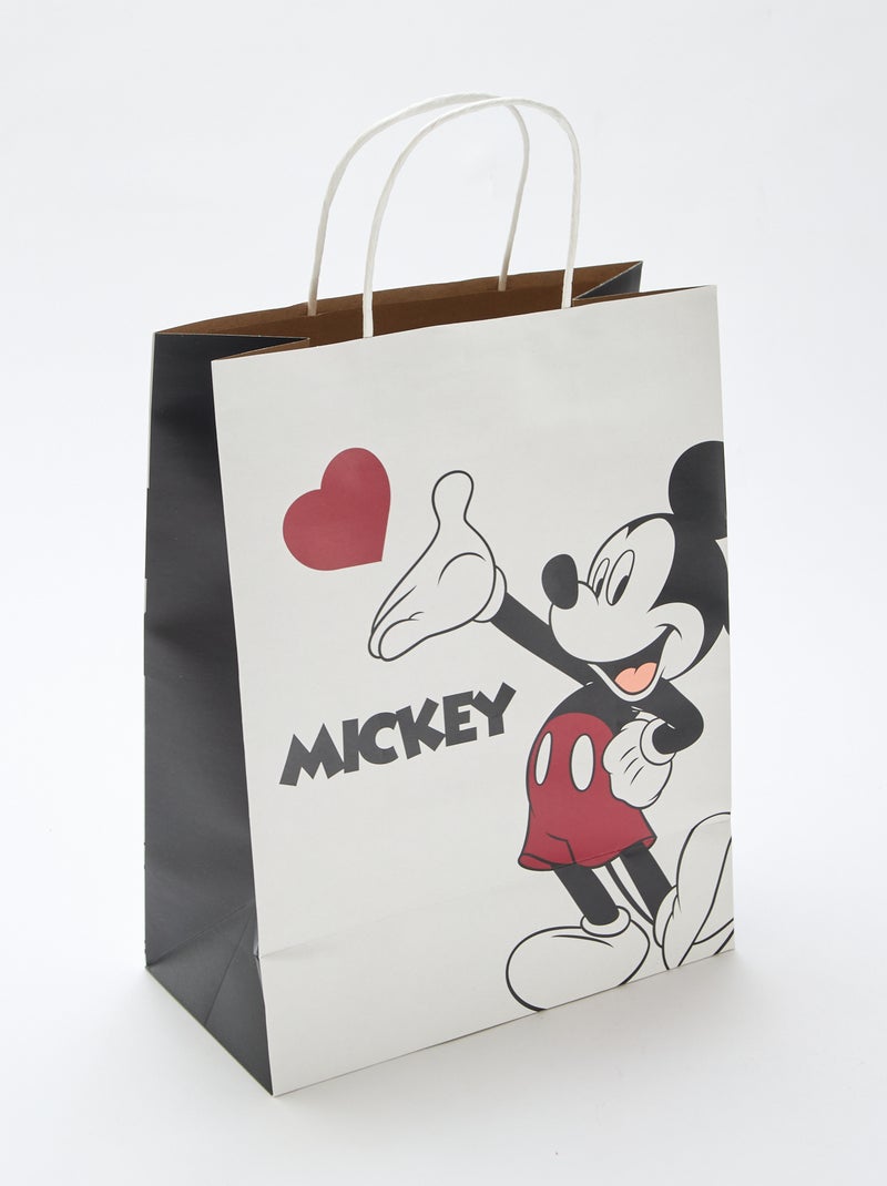 Bolsa de regalo de papel 'Stitch' Beige - Kiabi