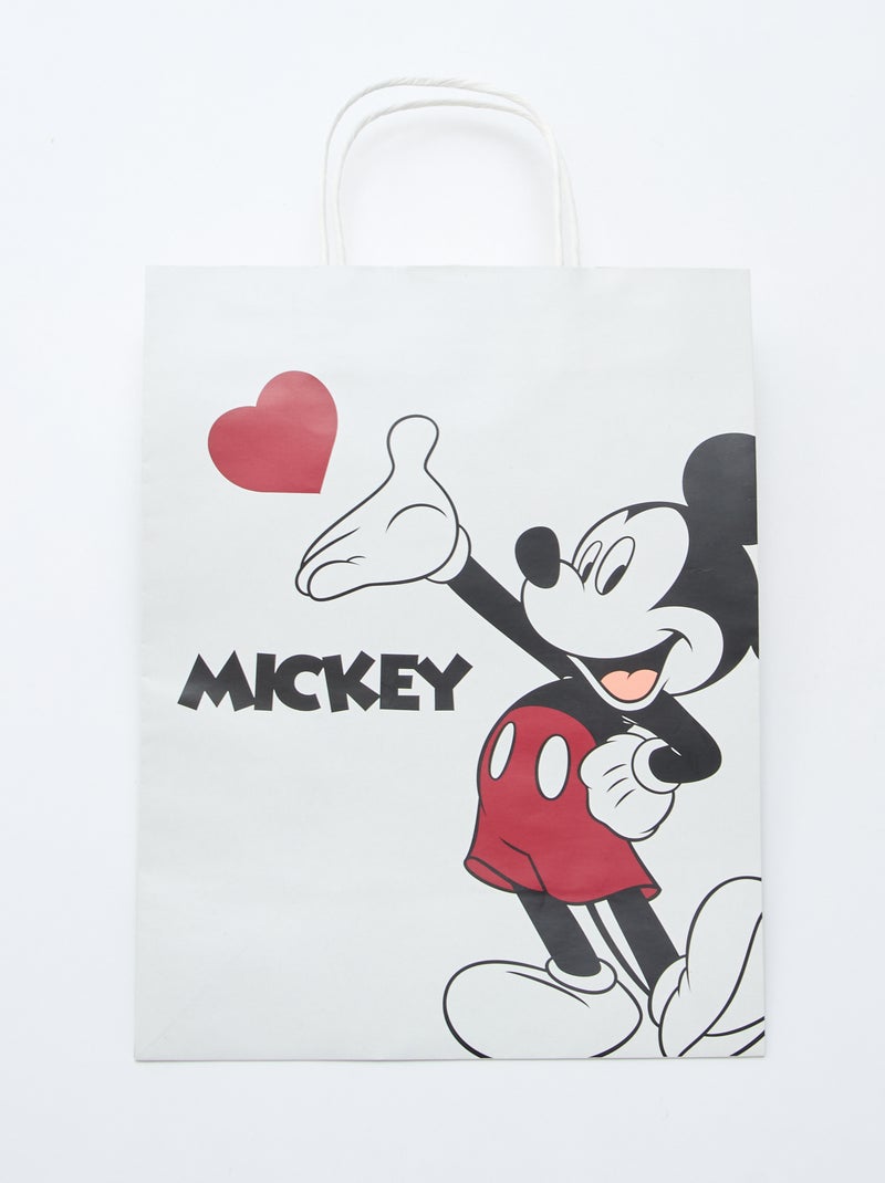 Bolsa de regalo de papel 'Stitch' Beige - Kiabi