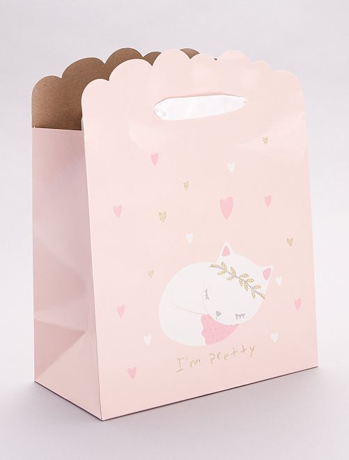 Bolsa de regalo para bebé                                                                                                                 rosa 

