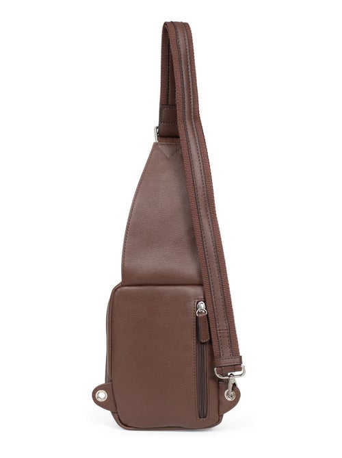 Bolsa de un solo tirante - cuero confort hexagona - Kiabi