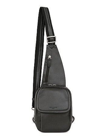 Bolsa de un solo tirante - cuero confort hexagona