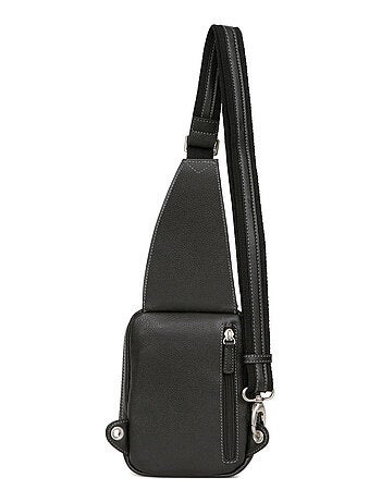 Bolsa de un solo tirante - cuero confort hexagona
