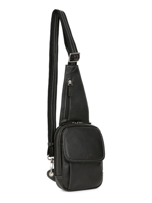 Bolsa de un solo tirante - cuero confort hexagona - Kiabi