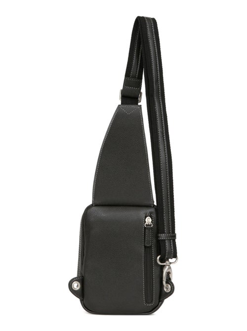 Bolsa de un solo tirante - cuero confort hexagona - Kiabi