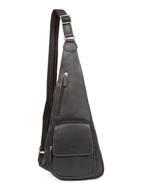 Bolsa de un solo tirante - Cuero FÉLIN - Kiabi