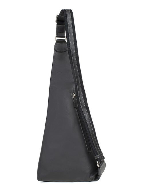 Bolsa de un solo tirante - Cuero FÉLIN - Kiabi