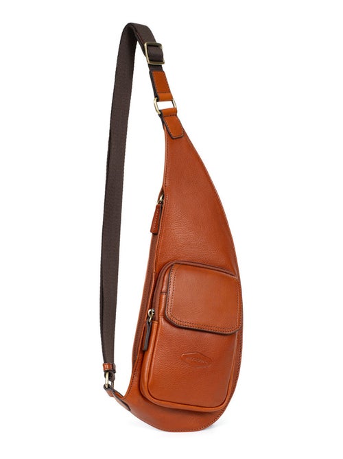 Bolsa de un solo tirante - cuero stuart hexagona - Kiabi