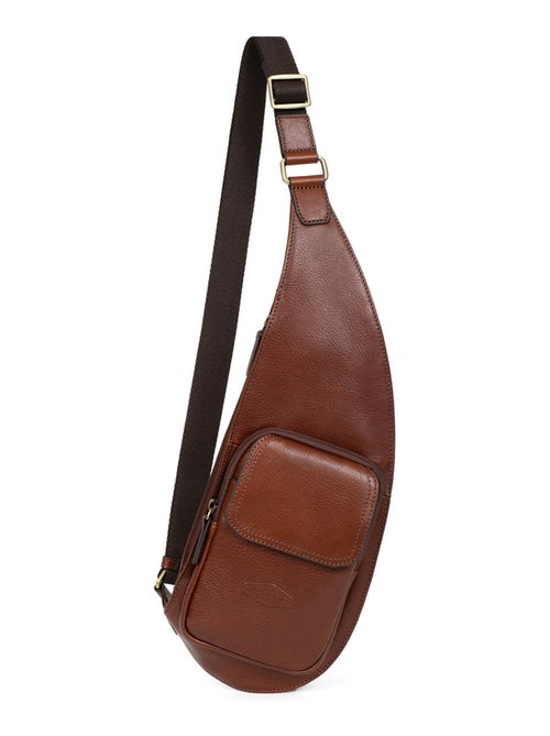 Bolsa de un solo tirante - cuero stuart hexagona - Kiabi