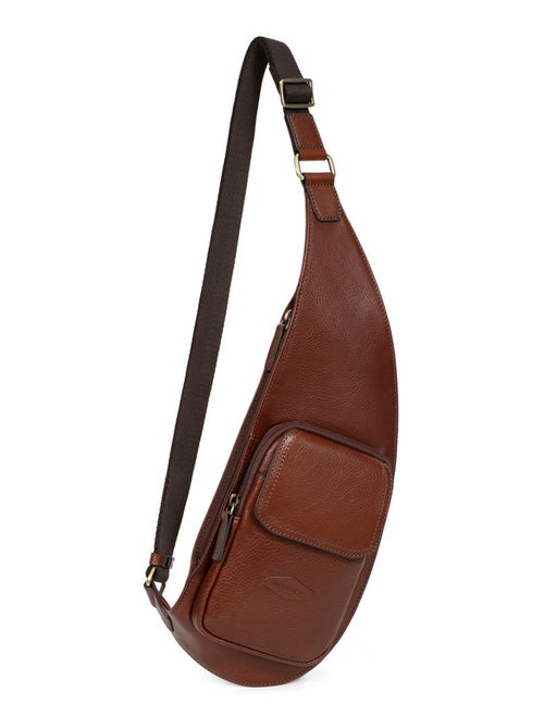 Bolsa de un solo tirante - cuero stuart hexagona - Kiabi