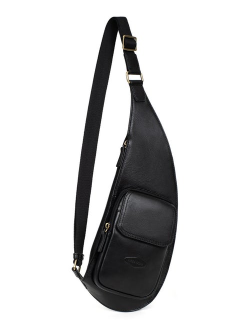 Bolsa de un solo tirante - cuero stuart hexagona - Kiabi