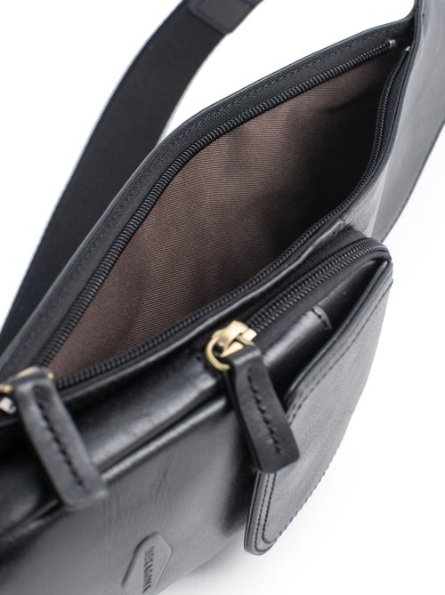 Bolsa de un solo tirante - cuero stuart hexagona - Kiabi
