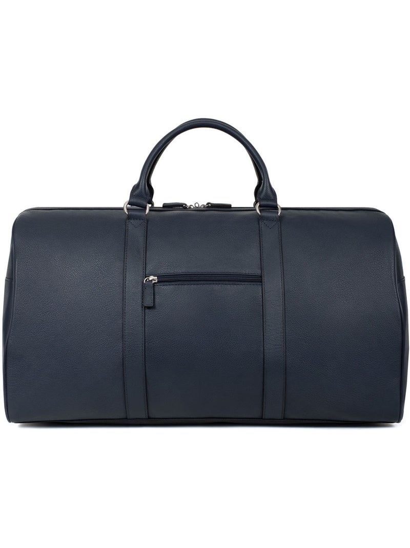 Bolsa de viaje - Cuero CONFORT Azul marino - Kiabi