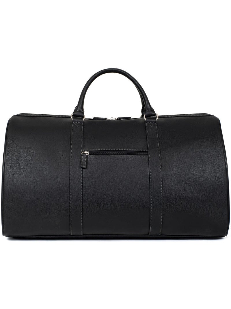 Bolsa de viaje - cuero confort hexagona Negro - Kiabi