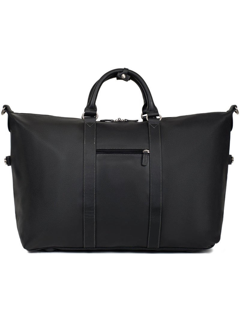 Bolsa de viaje - cuero confort hexagona Negro - Kiabi