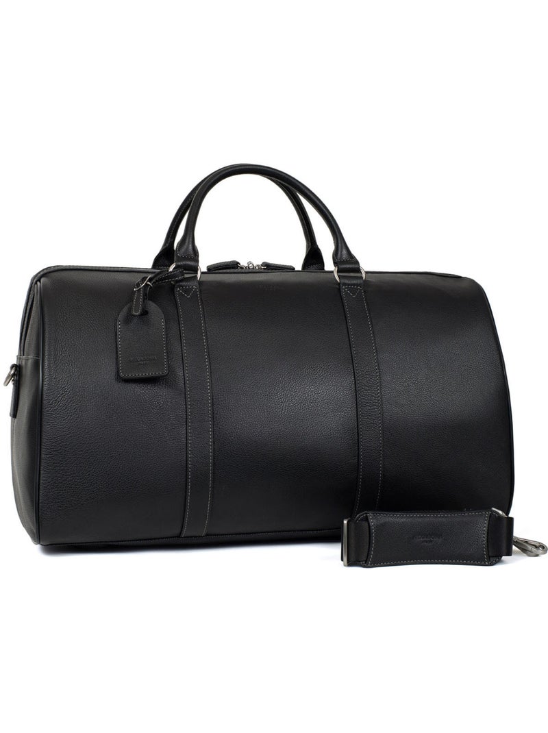 Bolsa de viaje - cuero confort hexagona Negro - Kiabi