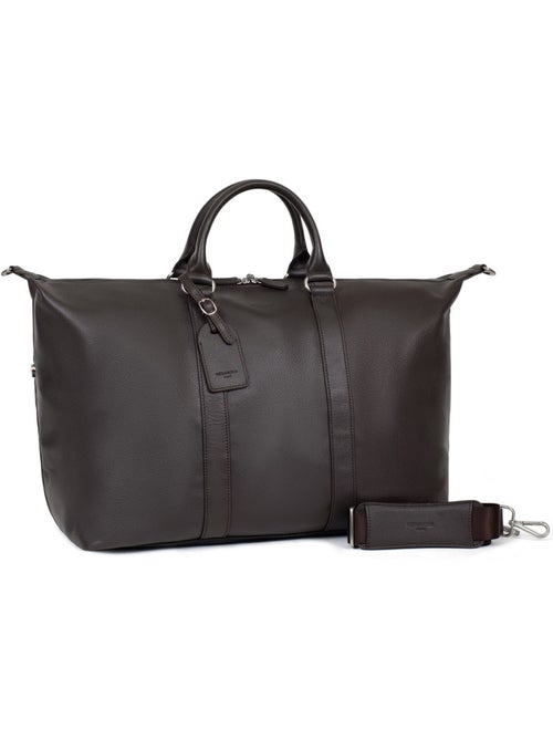 Bolsa de viaje - Cuero CONFORT - Kiabi