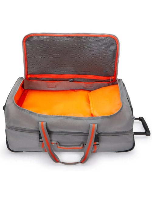 Bolsa de viaje con ruedas kipling teagan l gris 77 cm - candado tsa integrado - Kiabi Bolsa de viaje con ruedas kipling teagan l gris 77 cm - candado tsa integrado - Kiabi