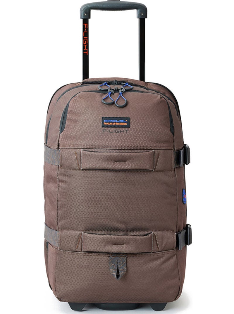 Bolsa de viaje trolley rip curl f-light transit 45 l con ruedas Pizarra - Kiabi