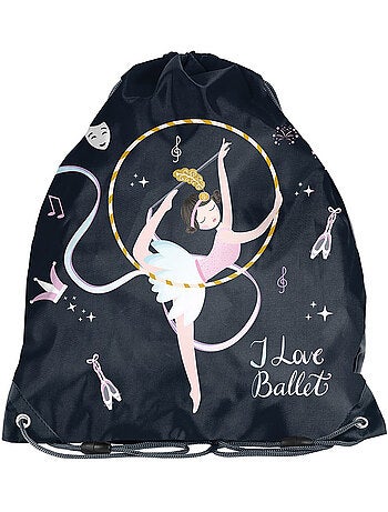 Bolsa deportiva con cordón paso para calzado bailarina 38 x 34 cm