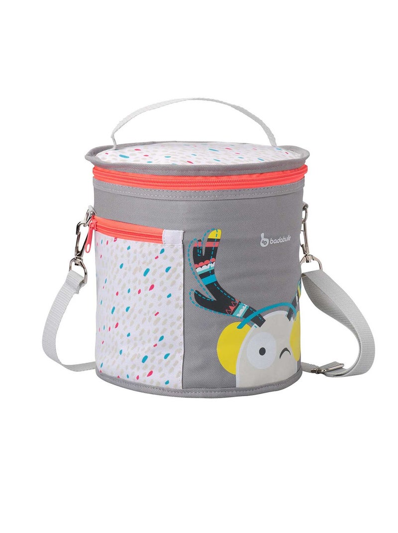 Bolsa isotérmica para comida 'Badabulle' gris - Kiabi