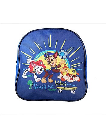 Bolsa merienda infantil Patrulla Canina azul 1 compartimento