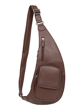 Bolsa monobretelle - cuero confort hexagona