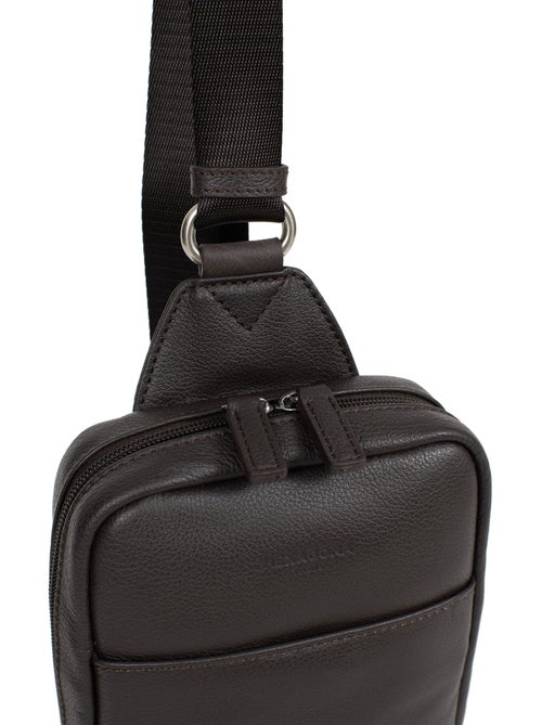 Bolsa monobretelle - cuero confort hexagona - Kiabi