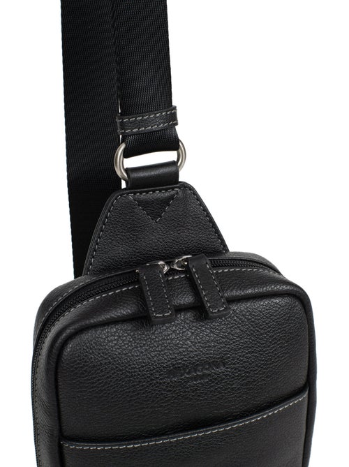 Bolsa monobretelle - cuero confort hexagona - Kiabi