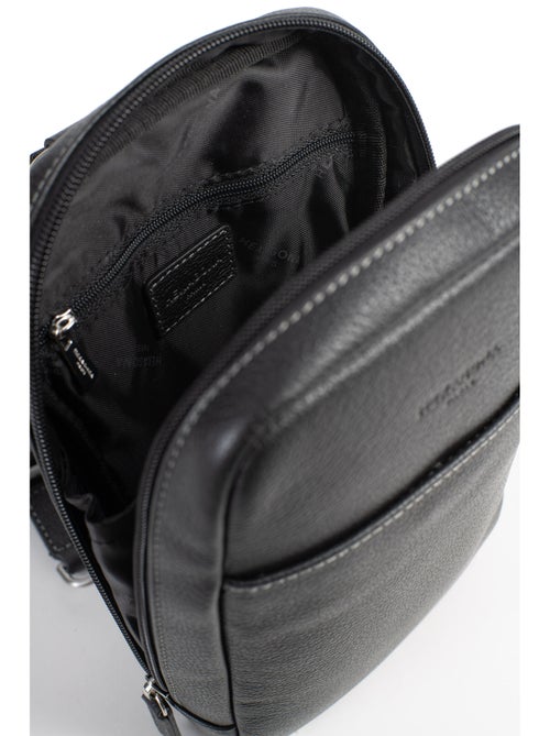 Bolsa monobretelle - cuero confort hexagona - Kiabi