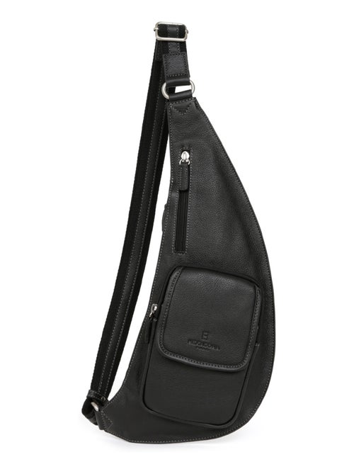 Bolsa monobretelle - Cuero CONFORT - Kiabi