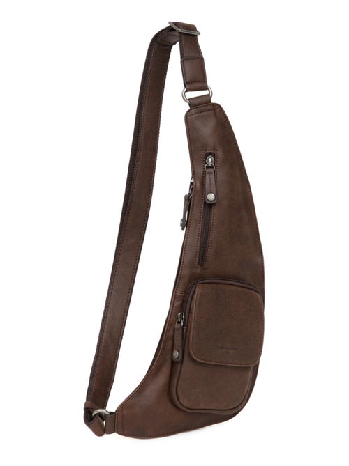 Bolsa monobretelle - Cuero INSTINCT - Kiabi