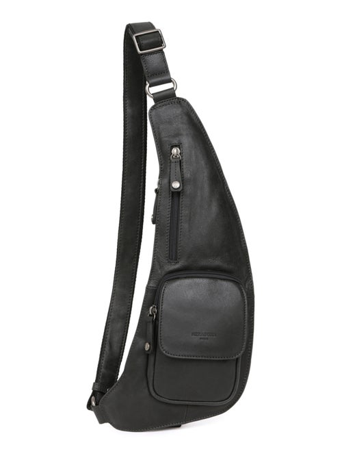 Bolsa monobretelle - Cuero INSTINCT - Kiabi