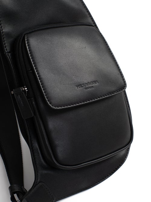Bolsa monobretelle - cuero soft studio hexagona - Kiabi