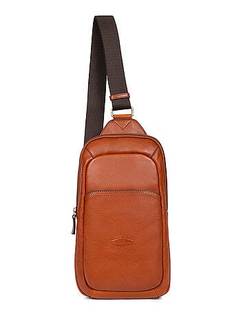 Bolsa monobretelle - cuero stuart hexagona