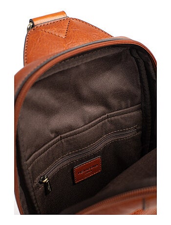 Bolsa monobretelle - cuero stuart hexagona