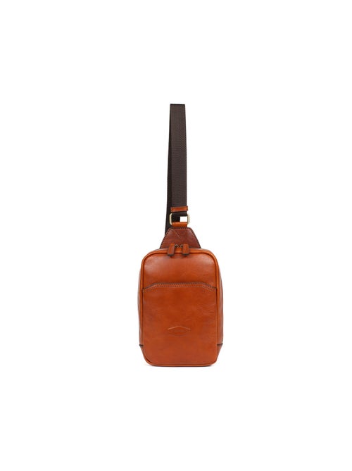 Bolsa monobretelle - cuero stuart hexagona - Kiabi