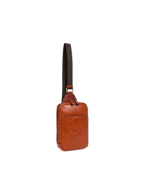 Bolsa monobretelle - cuero stuart hexagona - Kiabi