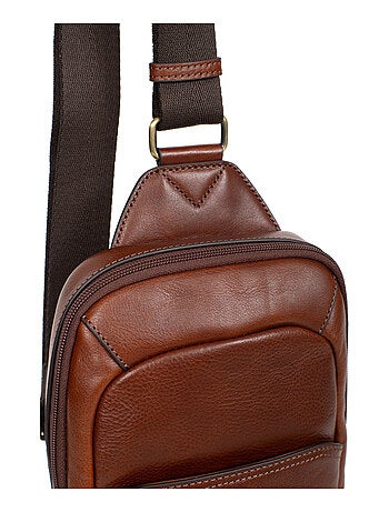 Bolsa monobretelle - cuero stuart hexagona