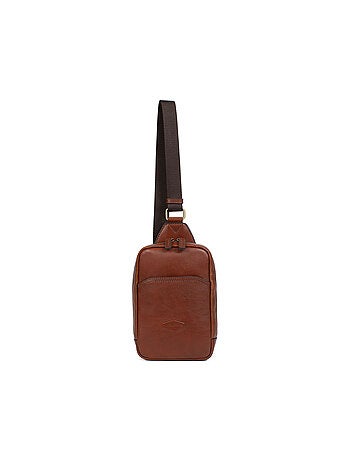 Bolsa monobretelle - cuero stuart hexagona