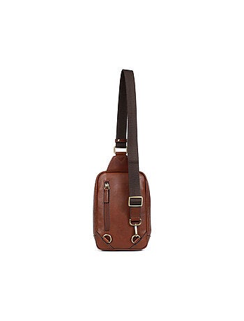 Bolsa monobretelle - cuero stuart hexagona