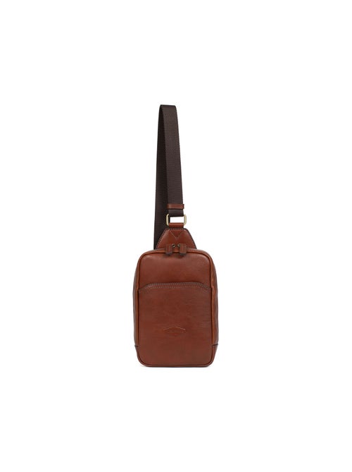 Bolsa monobretelle - cuero stuart hexagona - Kiabi