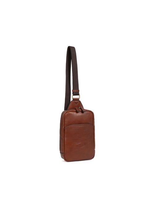 Bolsa monobretelle - cuero stuart hexagona - Kiabi