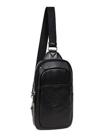 Bolsa monobretelle - cuero stuart hexagona